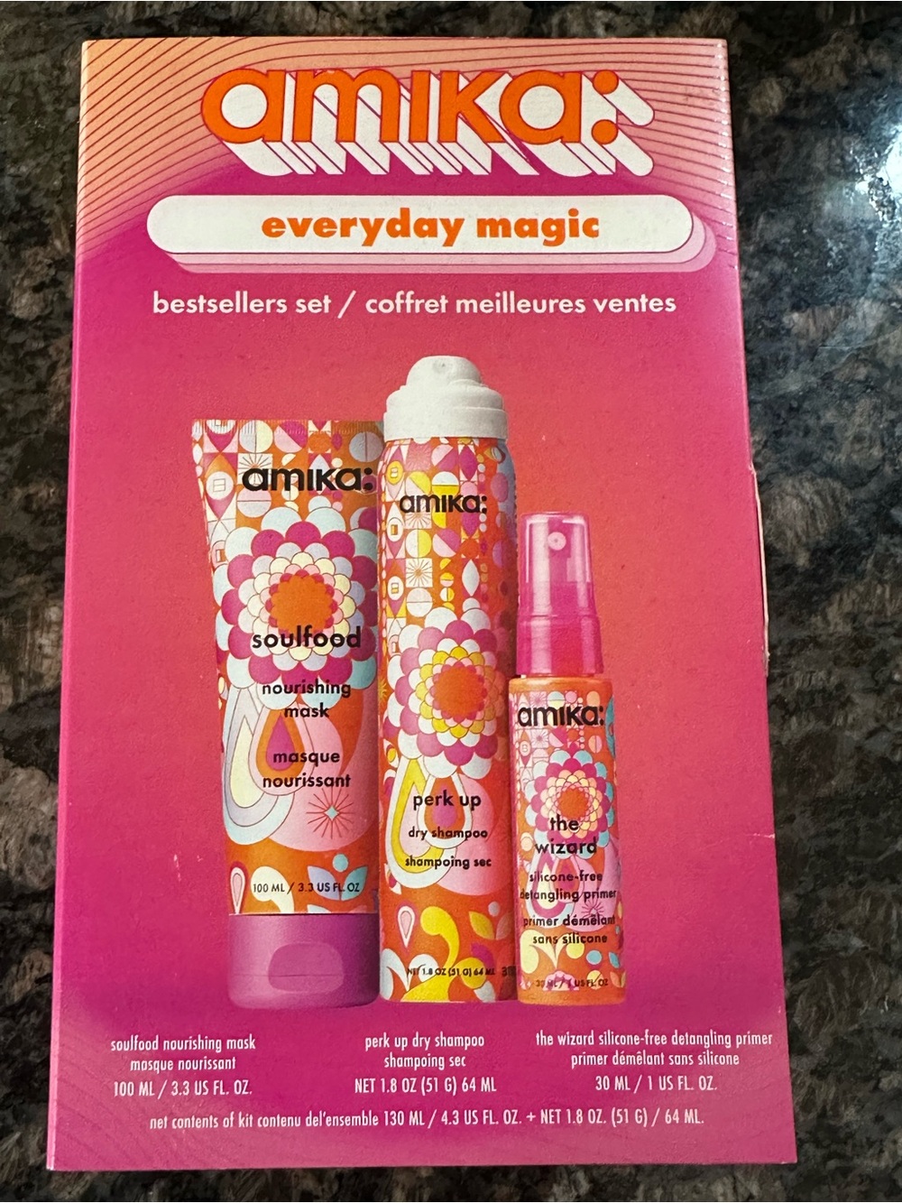 Amika Everyday Magic Bestsellers Set Hair NEW
